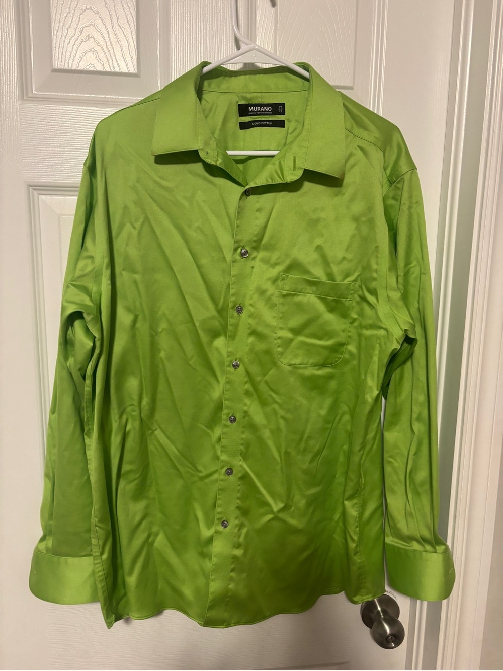 Murano Liquid Cotton Mens button up shirt